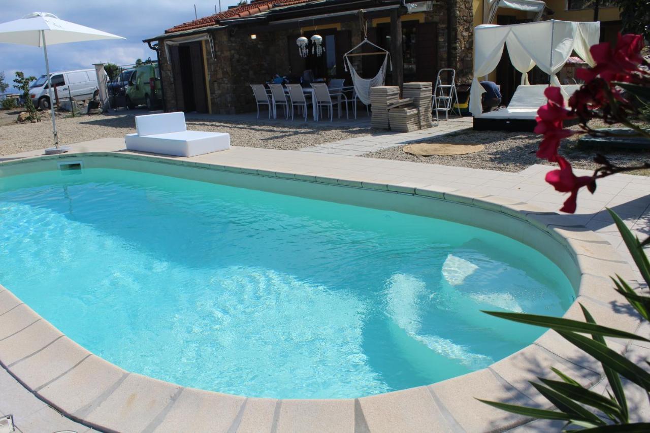 Villa Clicla - Pool, Sea,Hommock Swing And Laziness Imperia Exterior foto