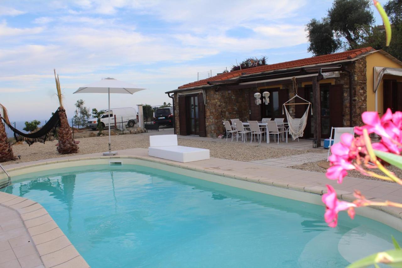 Villa Clicla - Pool, Sea,Hommock Swing And Laziness Imperia Exterior foto
