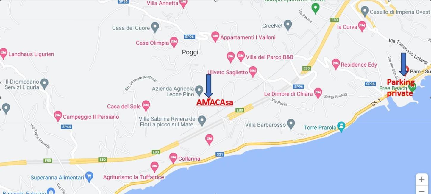 Villa Clicla - Pool, Sea,Hommock Swing And Laziness Imperia Exterior foto